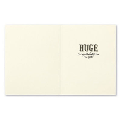 This Is Major Congratulations Card | Love Mulchly | boogie + birdie