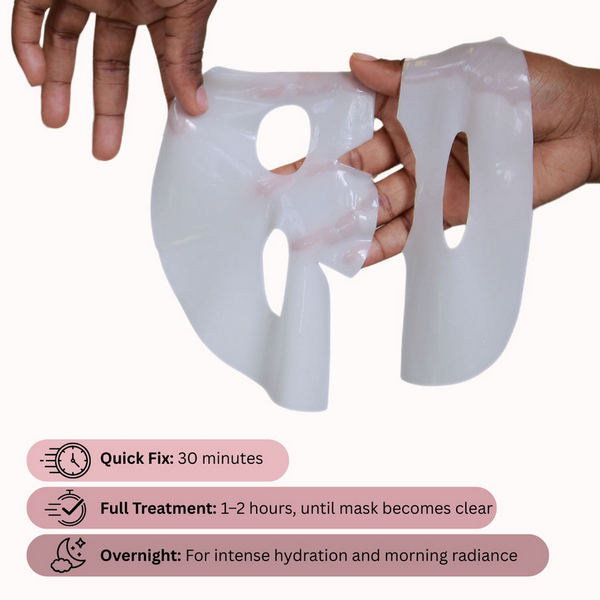 Collagen Melting Hydrogel Mask | Maskeraide | boogie + birdie