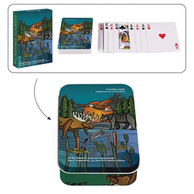 All My Relatives Playing Cards | Native Northwest | boogie + birdie