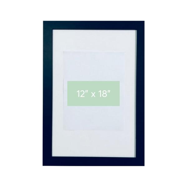 Black 12 "x 18" Wall Frame | Le Cadre Urbain | boogie + birdie