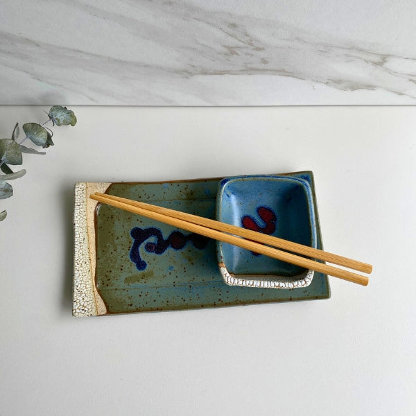 Blue Bubble Sushi Set | Parson Dietrich | boogie + birdie
