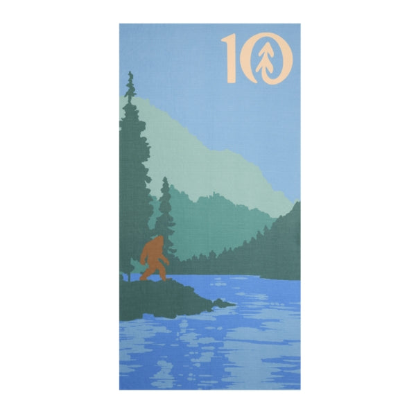 Brohm Lake Teal Towel | tentree | boogie + birdie