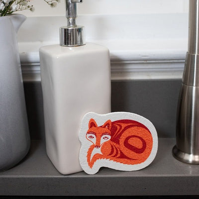 Fox Bear Eco Sponge | Native Northwest | boogie + birdie