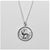 Silver Leo Zodiac Necklace | Shop a selection of necklaces at boogie + birdie