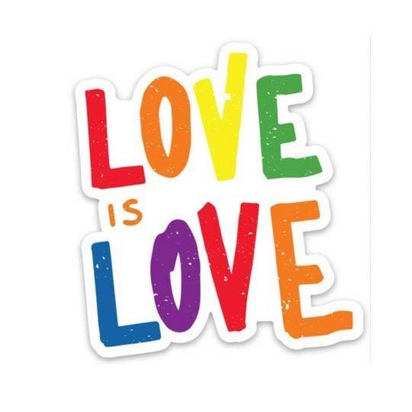 Love is Love Sticker | Big Moods | boogie + birdie
