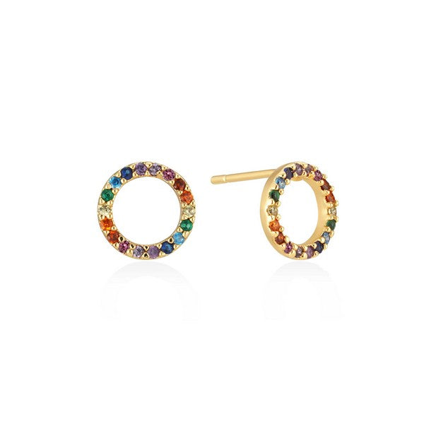 Gold Pride Riot Halo Stud Earrings | Lover’s Tempo | boogie + birdie