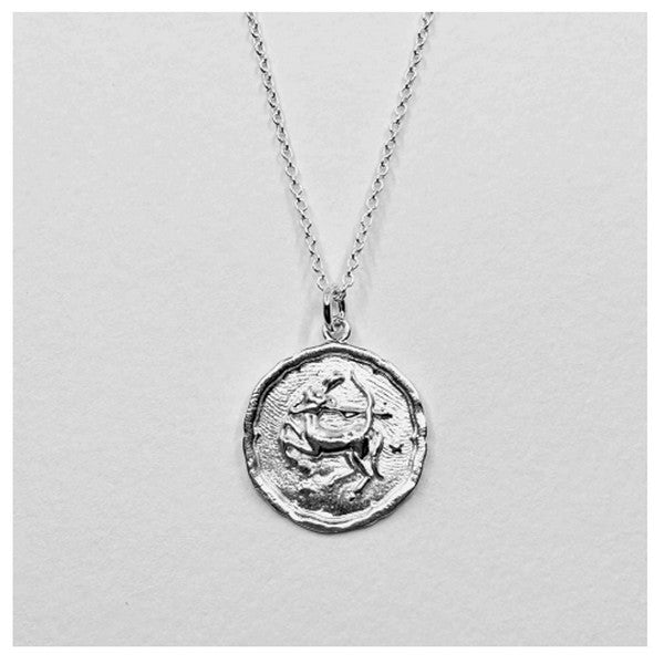 Silver Sagittarius Zodiac Necklace | Shop a selection of necklaces at boogie + birdie