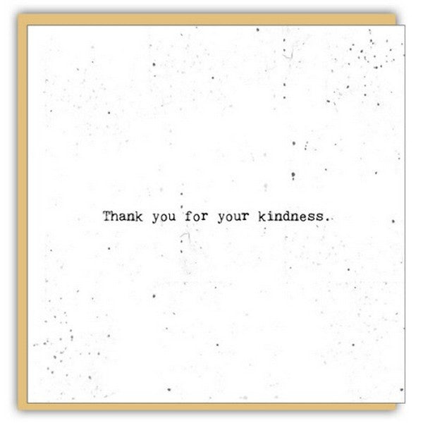 Thank you for your kindness card | Cedar Mountain | boogie + birdie