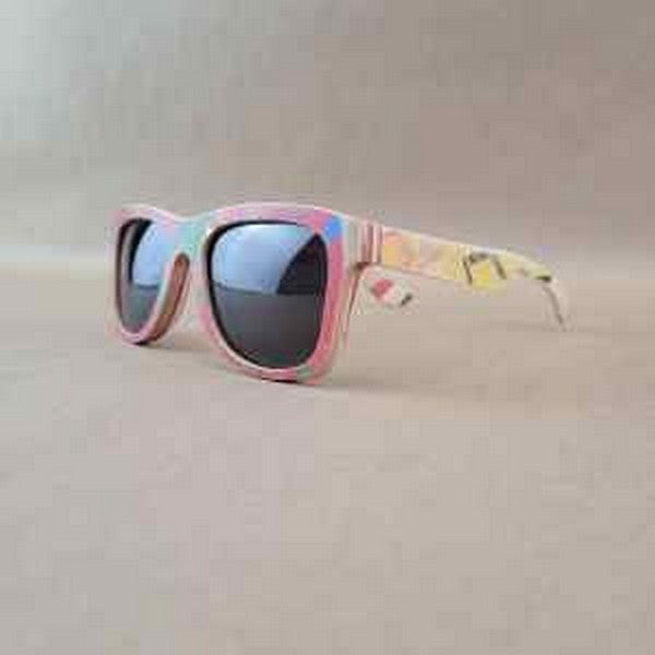 Upcycled Skateboard Wayfare Polarized Sunglasses | SKRP | boogie + birdie