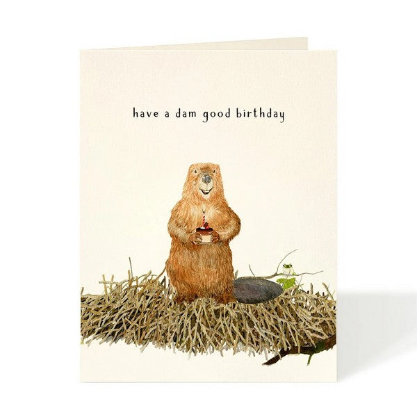 Dam Good Birthday Card | Felix Doolittle | Shop a selection of greeting cards at boogie + birdie