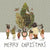 Gathering Tree Holiday Beverage Napkins