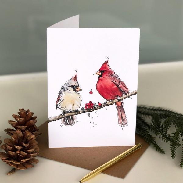 Cardinals 'The Feast' Card | Kelly Dixon | boogie + birdie