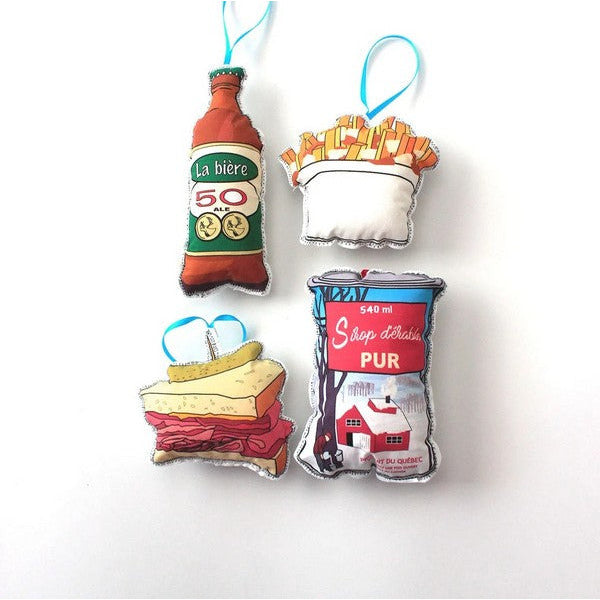 Smoked Meat Ornament | Shop Canadian made ornaments at boogie + birdie in Ottawa.