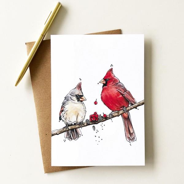 Cardinals 'The Feast' Card | Kelly Dixon | boogie + birdie