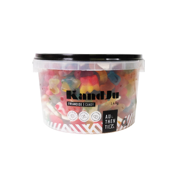 Classic Gummies Bucket | 1.4kg | KandJu Candy | boogie + birdie

