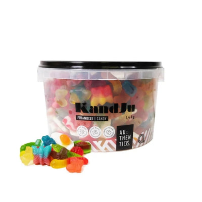 Classic Gummies Bucket | 1.4kg | KandJu Candy | boogie + birdie