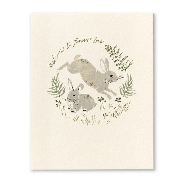 Welcome To Forever Love Baby Card | Love Mulchly | boogie + birdie