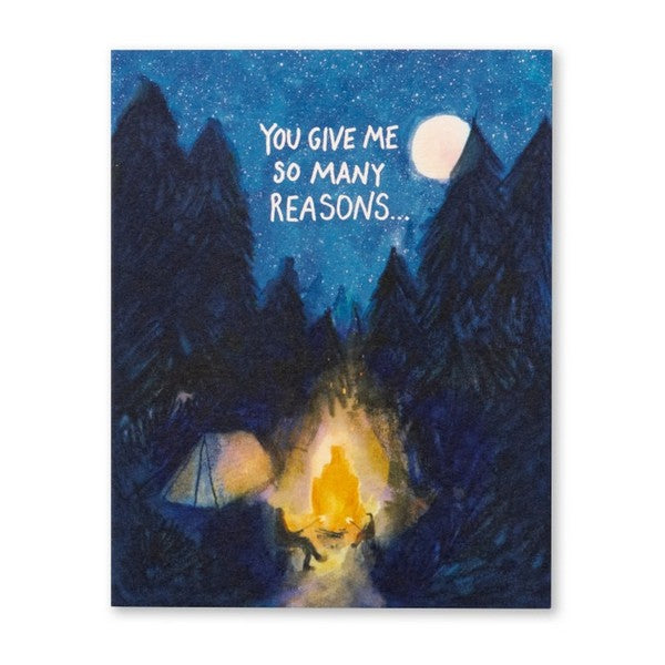 You Give Me So Many Reasons Father's Day Card | Love Mulchly | boogie + birdie