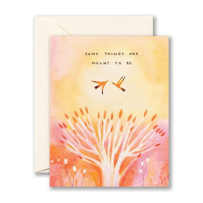 Some Things Are Meant Wedding Card | Love Mulchly | boogie + birdie