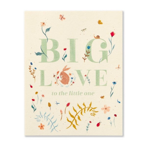 Big Love To The Little One Baby Card | Love Mulchly | boogie + birdie