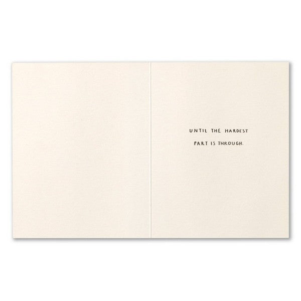 This Is Me, Just Sitting Encouragement Card | Love Mulchly | boogie + birdie