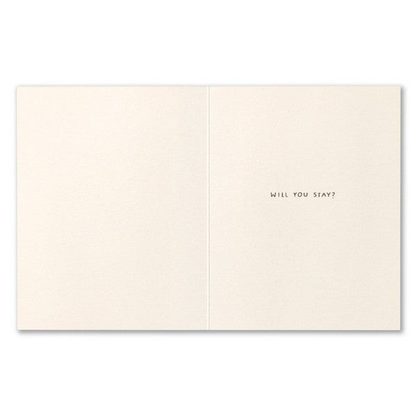 If I Don't Say Goodbye Friendship Card | Love Mulchly | boogie + birdie