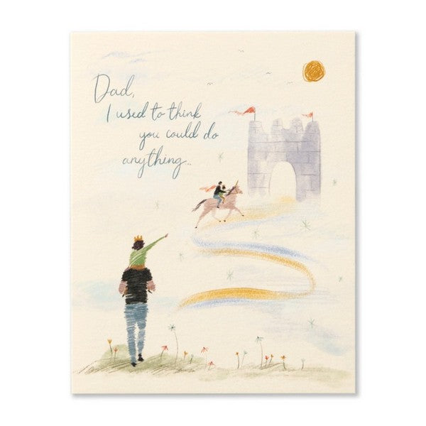 Dad, I Used To Think Father's Day Card | Love Mulchly | boogie + birdie
