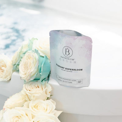 Small Midnight Superbloom Crush Bath Soak | Bathorium | boogie + birdie