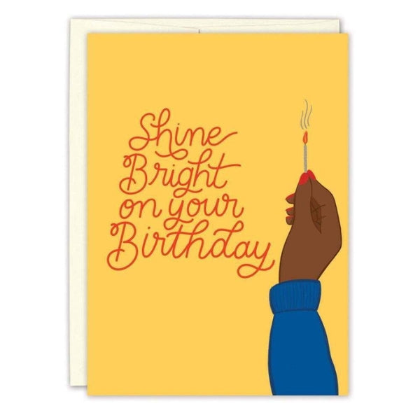 Shine Bright Birthday Card (BJPTG014) | Greeting Cards | boogie + birdie
