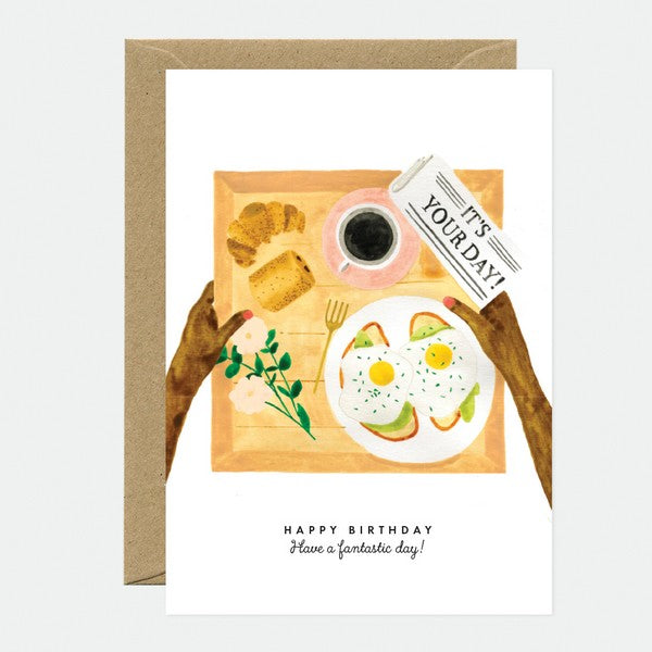 Your Day Breakfast Birthday Card (1371) | All The Ways to Say | boogie + birdie