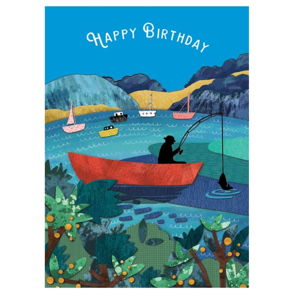 Fishing Birthday Card (CC2295) | Greeting Cards | boogie + birdie