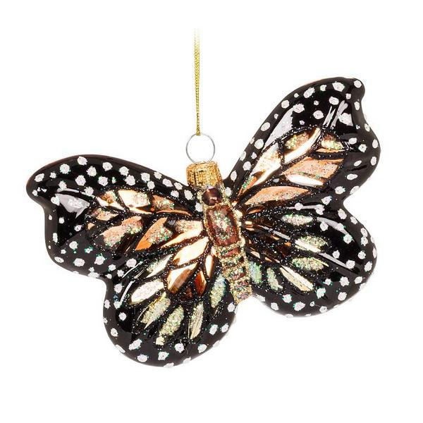 Glass Monarch Butterfly Ornament | Holidays | boogie + birdie