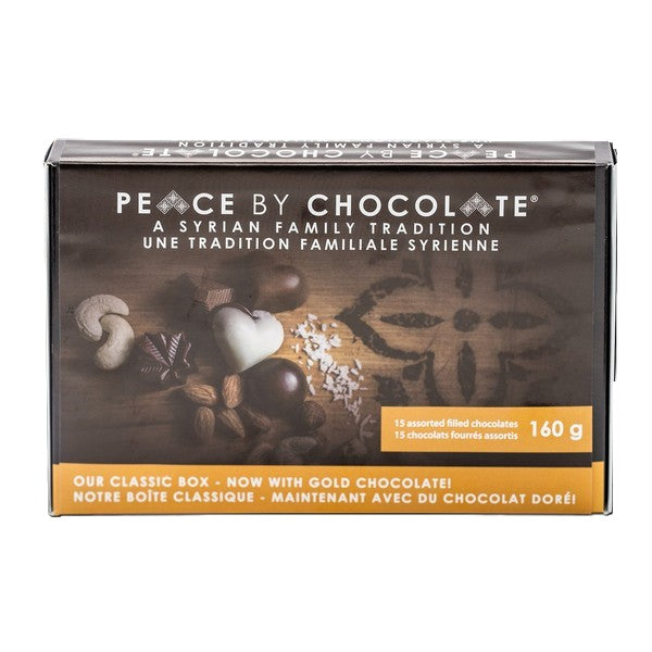 Assorted Filled Chocolate Box 15 Pieces | Peace by Chocolate | boogie + birdie