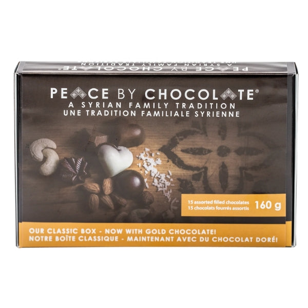 Assorted Filled Chocolate Box 15 Pieces | Peace by Chocolate | boogie + birdie