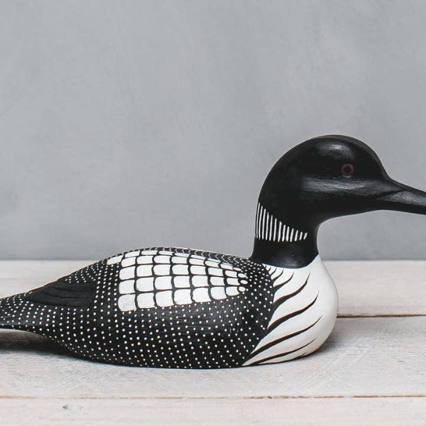 Large Hand-Carved Loon | Aviologie | boogie + birdie