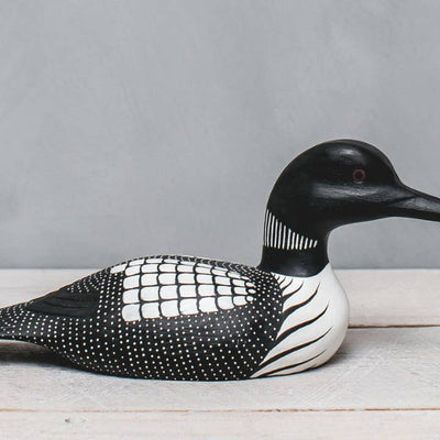 Large Hand-Carved Loon | Aviologie | boogie + birdie
