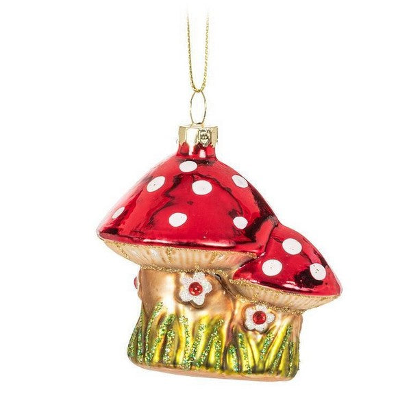 Glass Mushroom Ornament | Holiday Decor | boogie + birdie