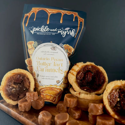 Ontario Pecan Butter Tart Caramels 170g | Pickle & Myrrh | boogie + birdie