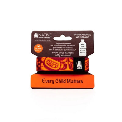 Every Child Matters Wristband | 0.5" Wide - Tsimshian/Ts'mysen | Native Northwest | boogie + birdie