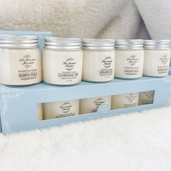 Assorted Winter 1oz Soy Candles | Set of 5 | The Scented Market | boogie + birdie