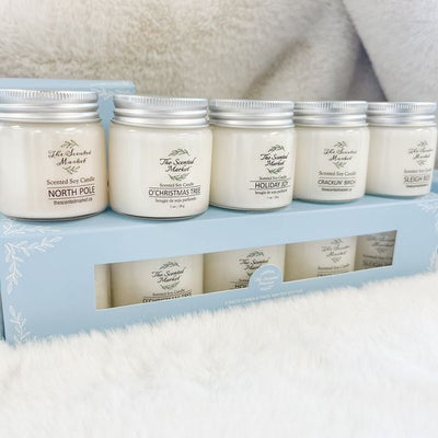 Assorted Winter 1oz Soy Candles | Set of 5 | The Scented Market | boogie + birdie