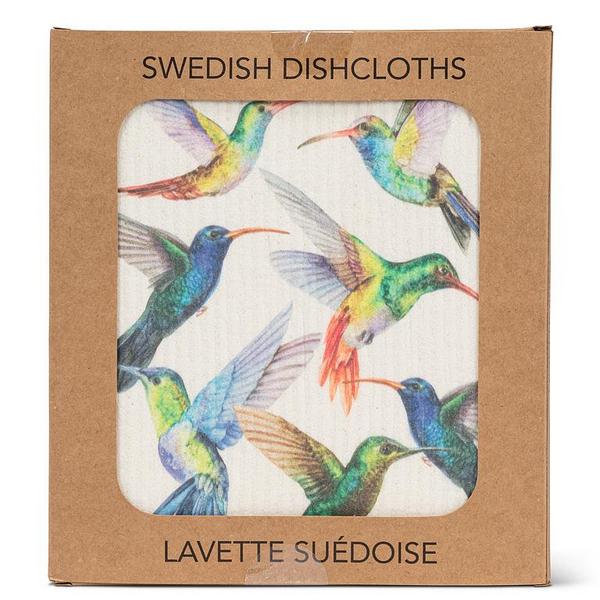 Hummingbird Swedish Dishcloth | Kitchen Textiles | boogie + birdie