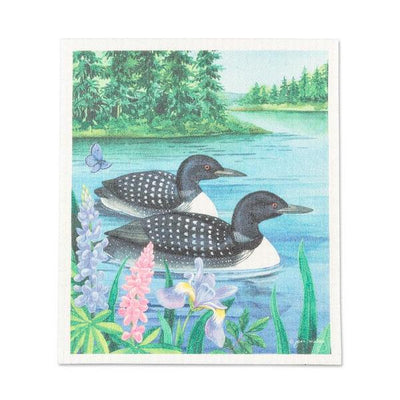 Loons Swedish Dishcloth | Kitchen Textiles | boogie + birdie