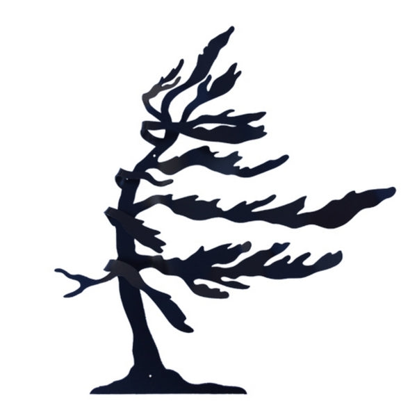 Windswept Tree 24" Black Metal Table Stand | Northbound Elements | boogie + birdie