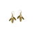Bronze Petite Herb Sage Post Earrings