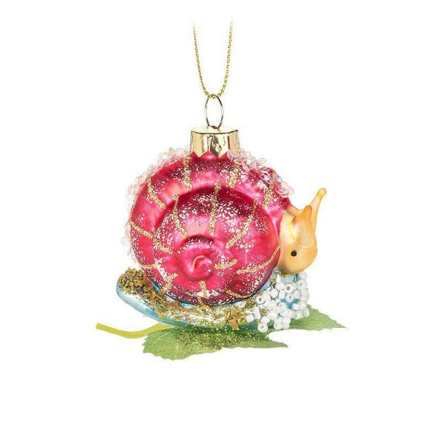 Mini Snail Glass Ornament | Holiday Decor | boogie + birdie