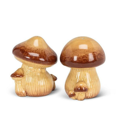 Tan Mushroom Salt & Pepper Shakers | Kitchen | boogie + birdie