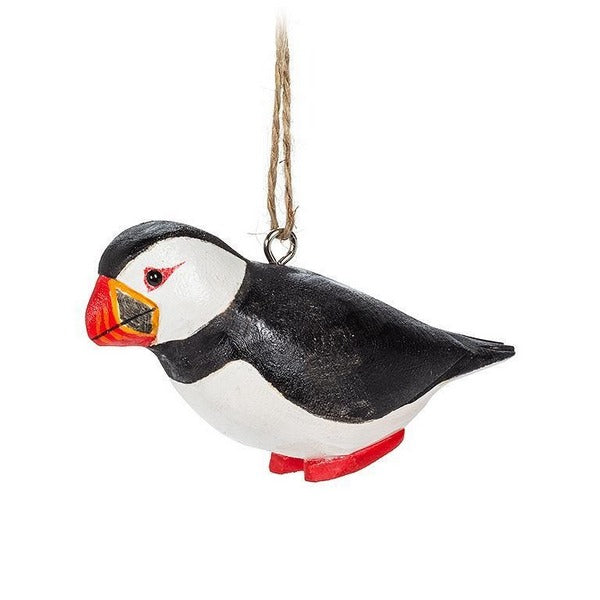Puffin Wooden Ornament | Holiday Ornaments | boogie + birdie