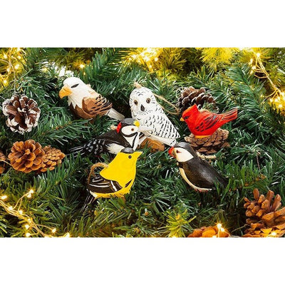 Snowy Owl Wooden Ornament | Holiday Ornaments | boogie + birdie