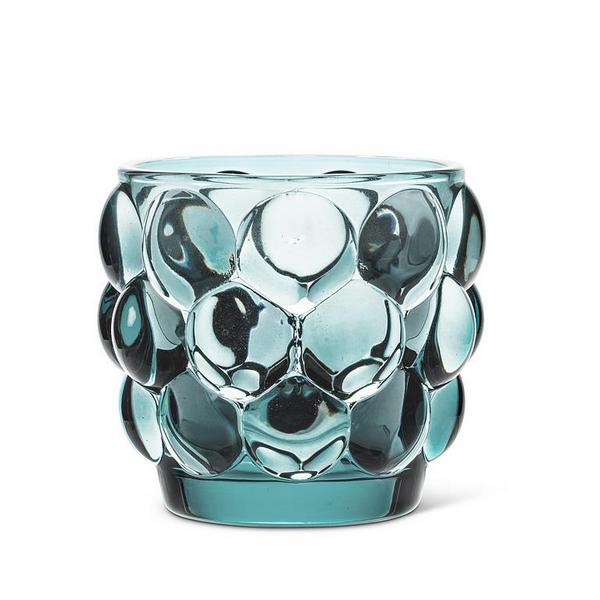 Blue Bubble Votive Holder | Holiday Decor | boogie + birdie